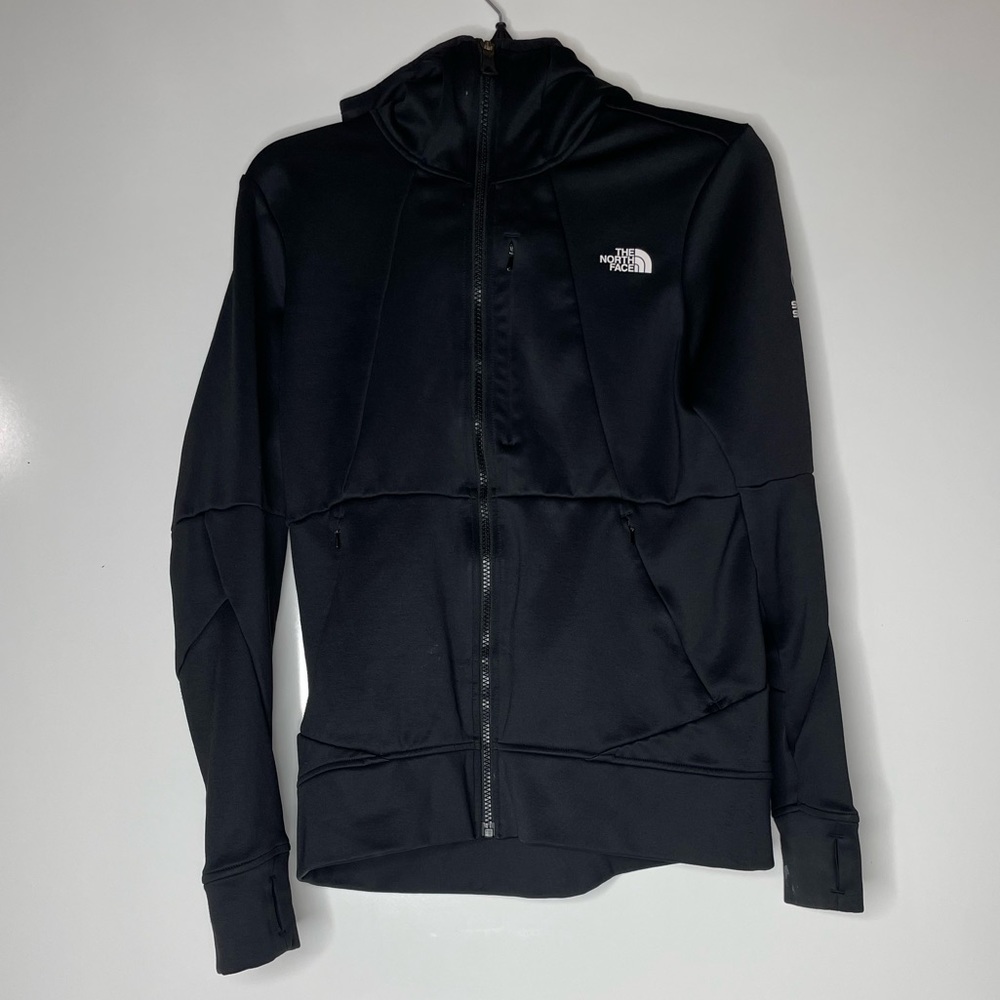 The North Face Women's Steep Series Full Zip Jacket Black Size S Hooded FlashDry
